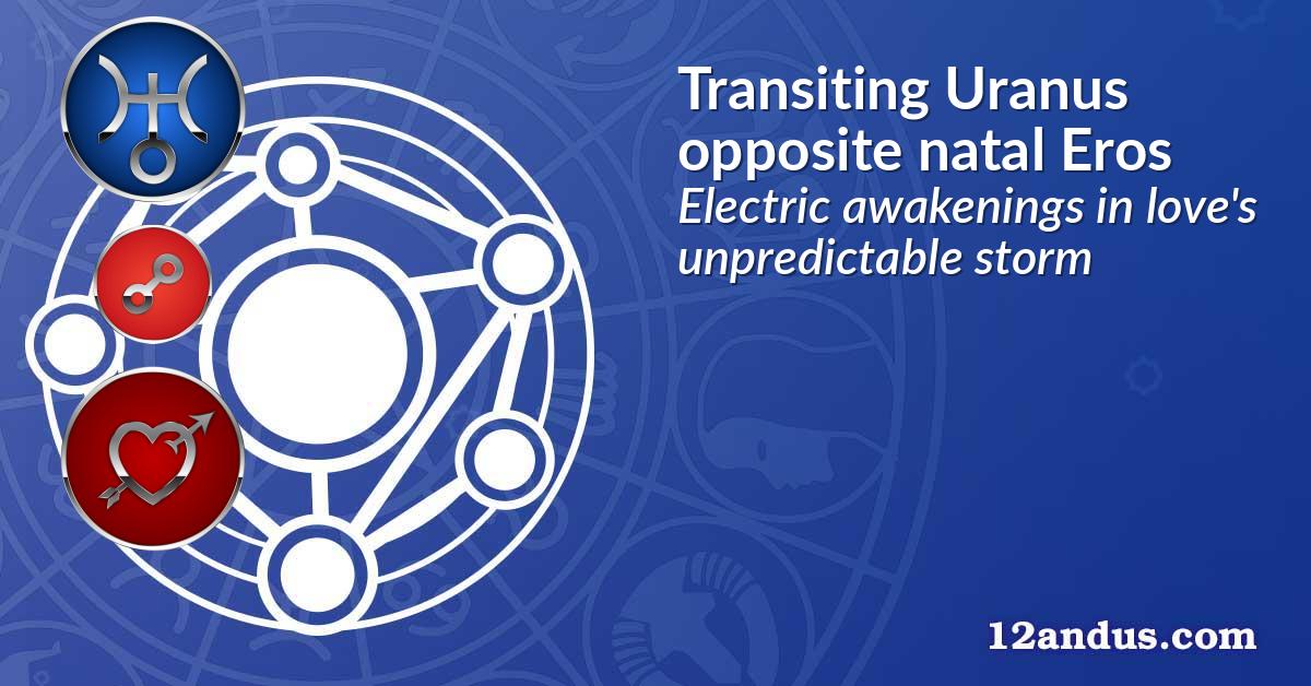 Transiting Uranus opposite natal Eros