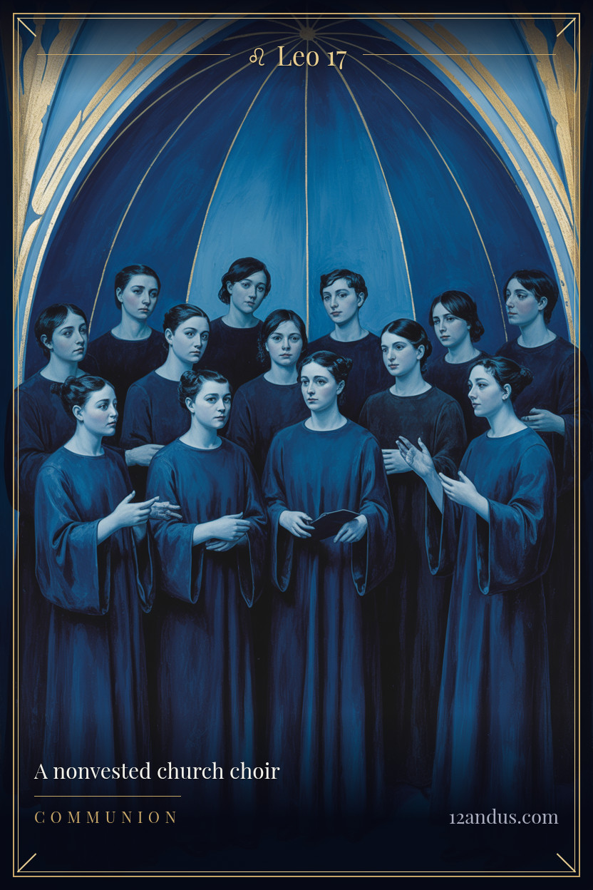 Mars: Leo 17 — A nonvested church choir